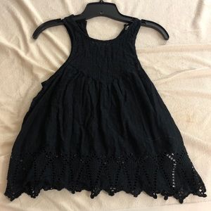 Navy Blue Tank Top from Hollister